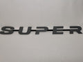 Custom 3D Printed Super Badge for Scania Next Gen Grey and Black